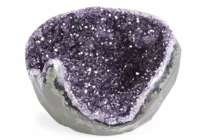 Sparkly Dark Purple Amethyst Geode - Uruguay #357219